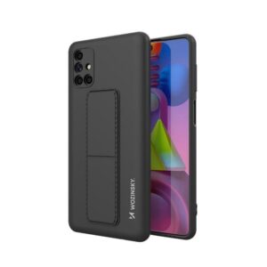 Wozinsky Kickstand dėklas Samsung Galaxy M51 – juodas
