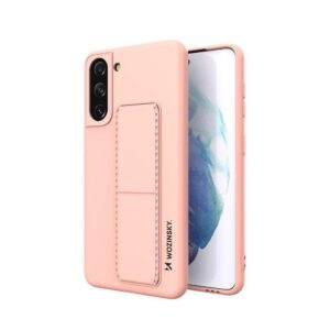 Wozinsky Kickstand dėklas Samsung Galaxy S21+ 5G – rožinis