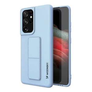 Wozinsky Kickstand dėklas Samsung Galaxy S21 Ultra 5G – šviesiai mėlynas