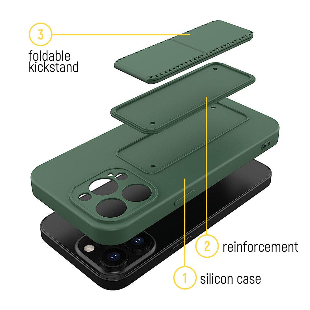 Wozinsky Kickstand dėklas Samsung Galaxy S21 Ultra 5G – šviesiai mėlynas