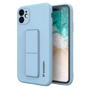 Wozinsky Kickstand dėklas Xiaomi Redmi 10X 4G / Note 9 – melsvas