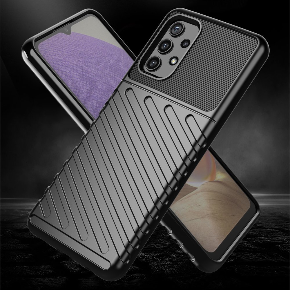 Thunder Case Flexible Tough Rugged Cover TPU Case, skirta Nokia 5.4 blue