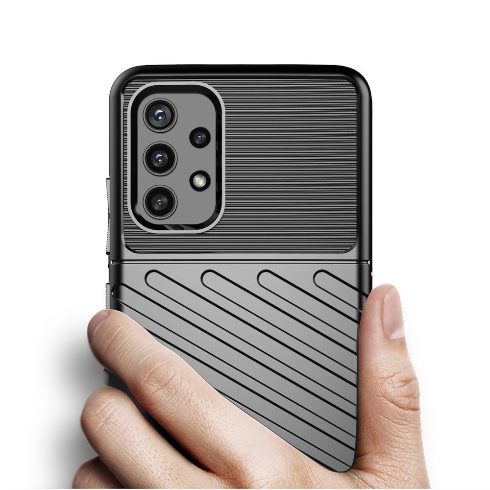 Thunder Case Flexible Tough Rugged Cover TPU Case, skirta Nokia 5.4 blue