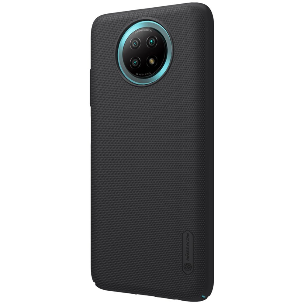 Nillkin Super Frosted Shield dėklas Redmi Note 9T 5G – juodas