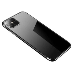 Skaidrus itin plonas dėklas Xiaomi Mi 11 – juodas