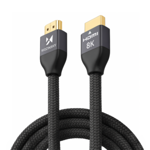 Wozinsky HDMI 2.1 kabelis 8K 60 Hz 48 Gbps / 4K 120 Hz / 2K 144 Hz 3 m sidabrinis (WHDMI-30)