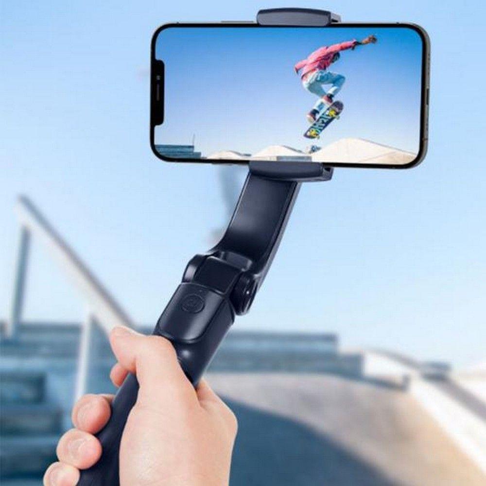 Selfie lazda Spigen S610W Gimbal Bluetooth Juoda