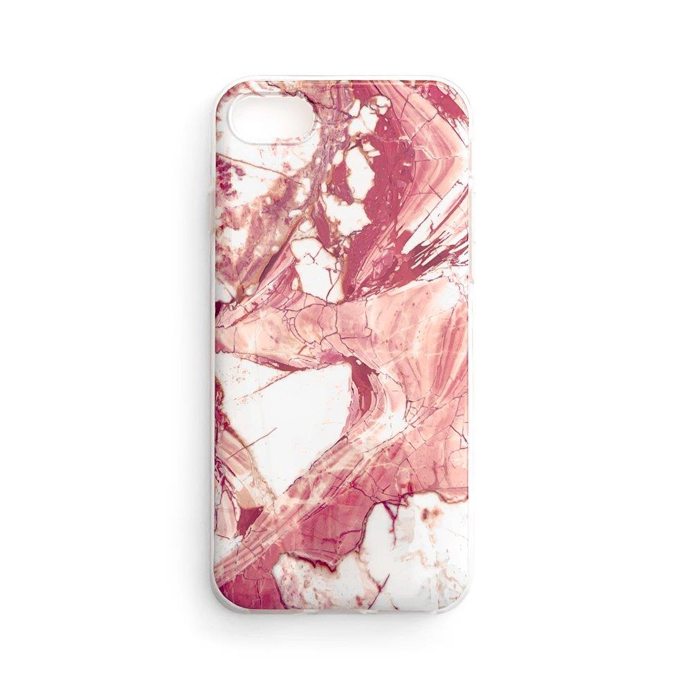 Wozinsky Marble TPU dėklas Galaxy A72 4G – rožinis