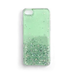 Wozinsky Star Glitter dėklas Xiaomi Redmi Note 9T 5G – žalias
