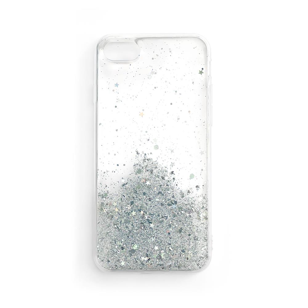 Wozinsky Star Glitter dėklas Samsung Galaxy A72 4G – skaidrus