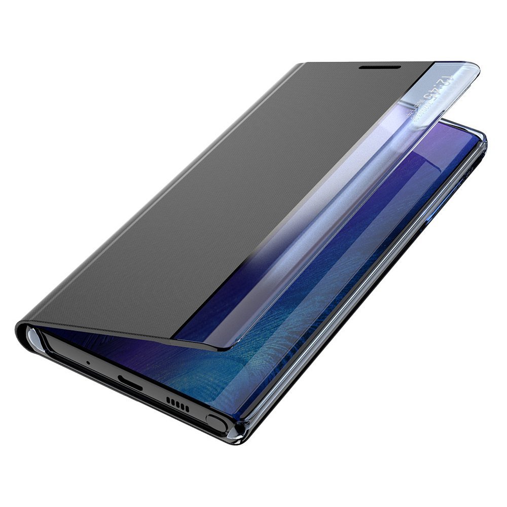 Atverčiamas Sleep Case dėklas su langu – Redmi K40 / Poco F3, mėlynas
