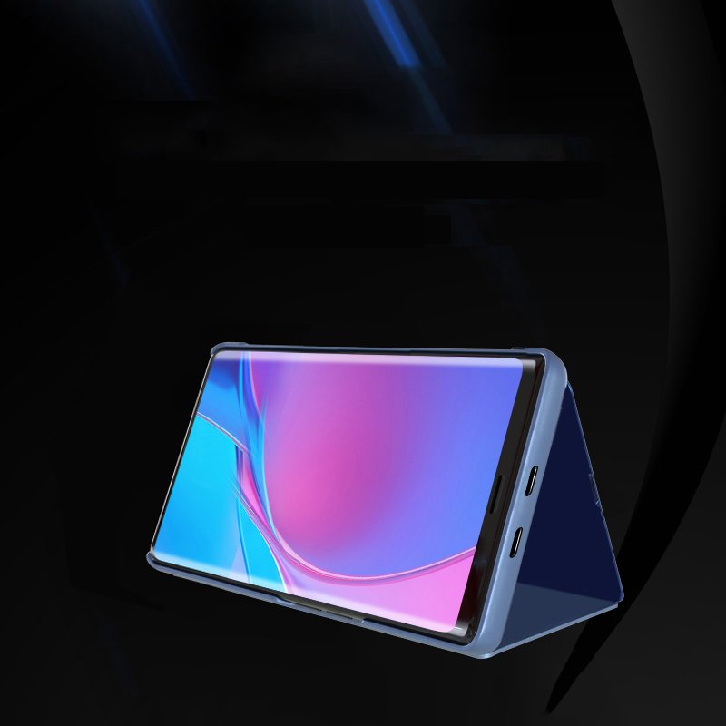 Clear View dėklas Xiaomi Redmi K40/Poco F3 – rožinis