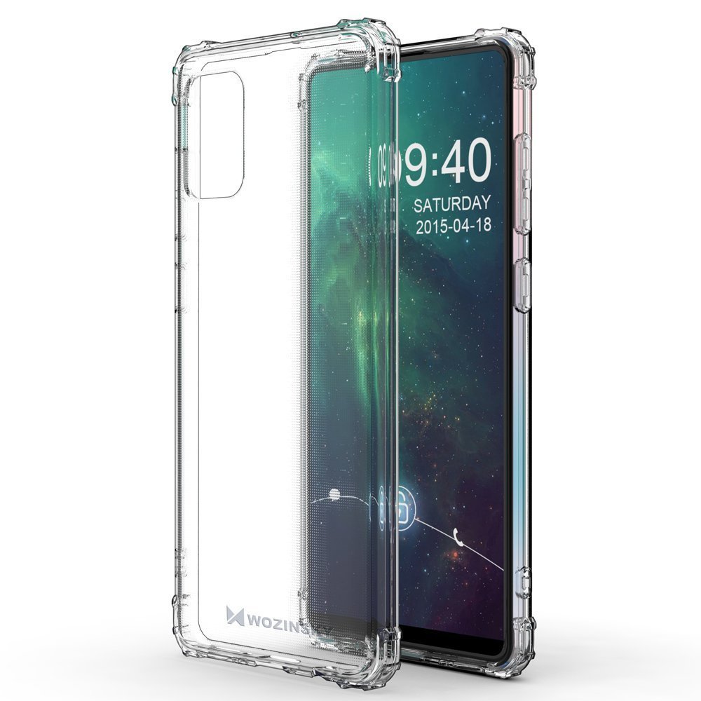 Wozinsky Anti Shock dėklas Samsung Galaxy A72 – skaidrus