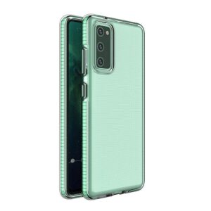 Skaidrus TPU dėklas Samsung Galaxy A72 4G – mėtinis
