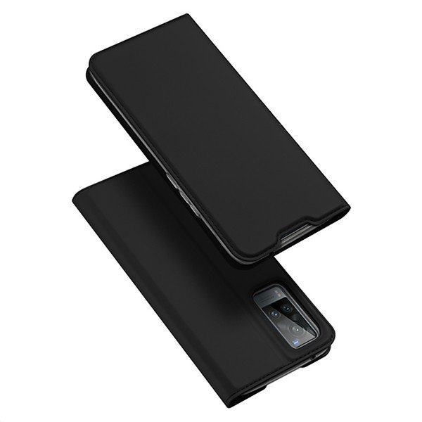 Dux Ducis Skin Pro Bookcase tipas case, skirtas Vivo X60 black