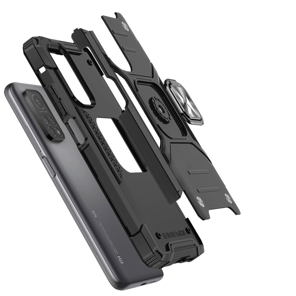 Wozinsky Ring Armor dėklas Samsung Galaxy A72 4G – mėlynas