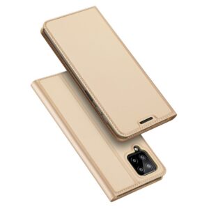 Dux Ducis Skin Pro dėklas Galaxy A22 4G – auksinis