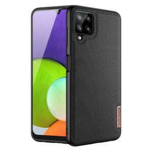 Dux Ducis Fino nyloninis dėklas Samsung Galaxy A22 4G – juodas