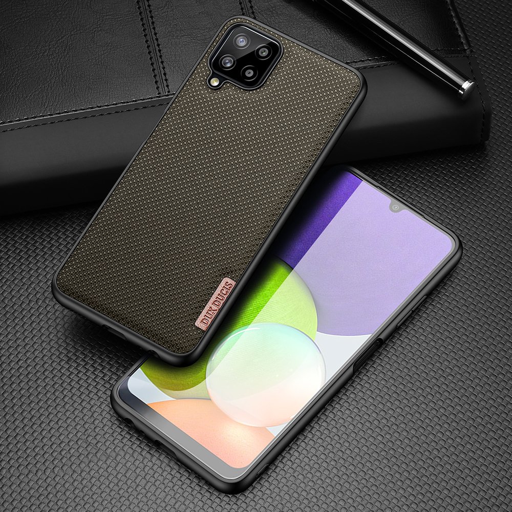 Dux Ducis Fino dėklas Samsung Galaxy A22 4G – žalias