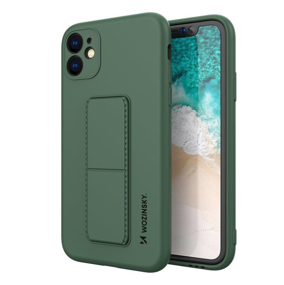 Wozinsky Kickstand dėklas Samsung Galaxy A72 4G – tamsiai žalias