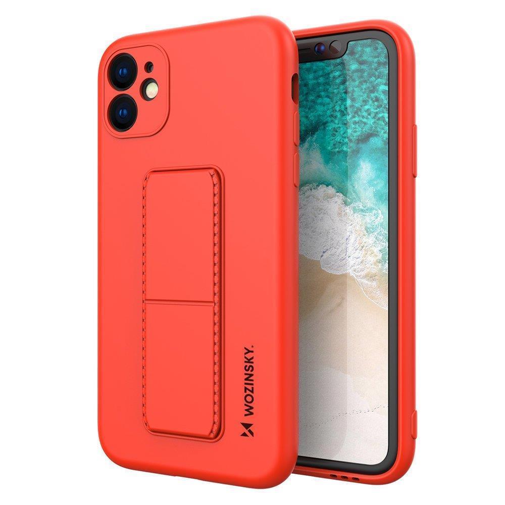 Wozinsky Kickstand dėklas Samsung Galaxy A32 4G – raudonas