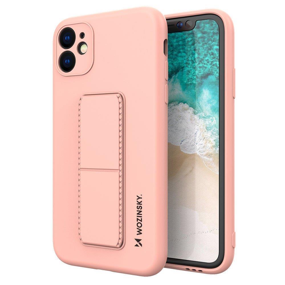 Wozinsky Kickstand dėklas Samsung Galaxy A22 4G – rožinis