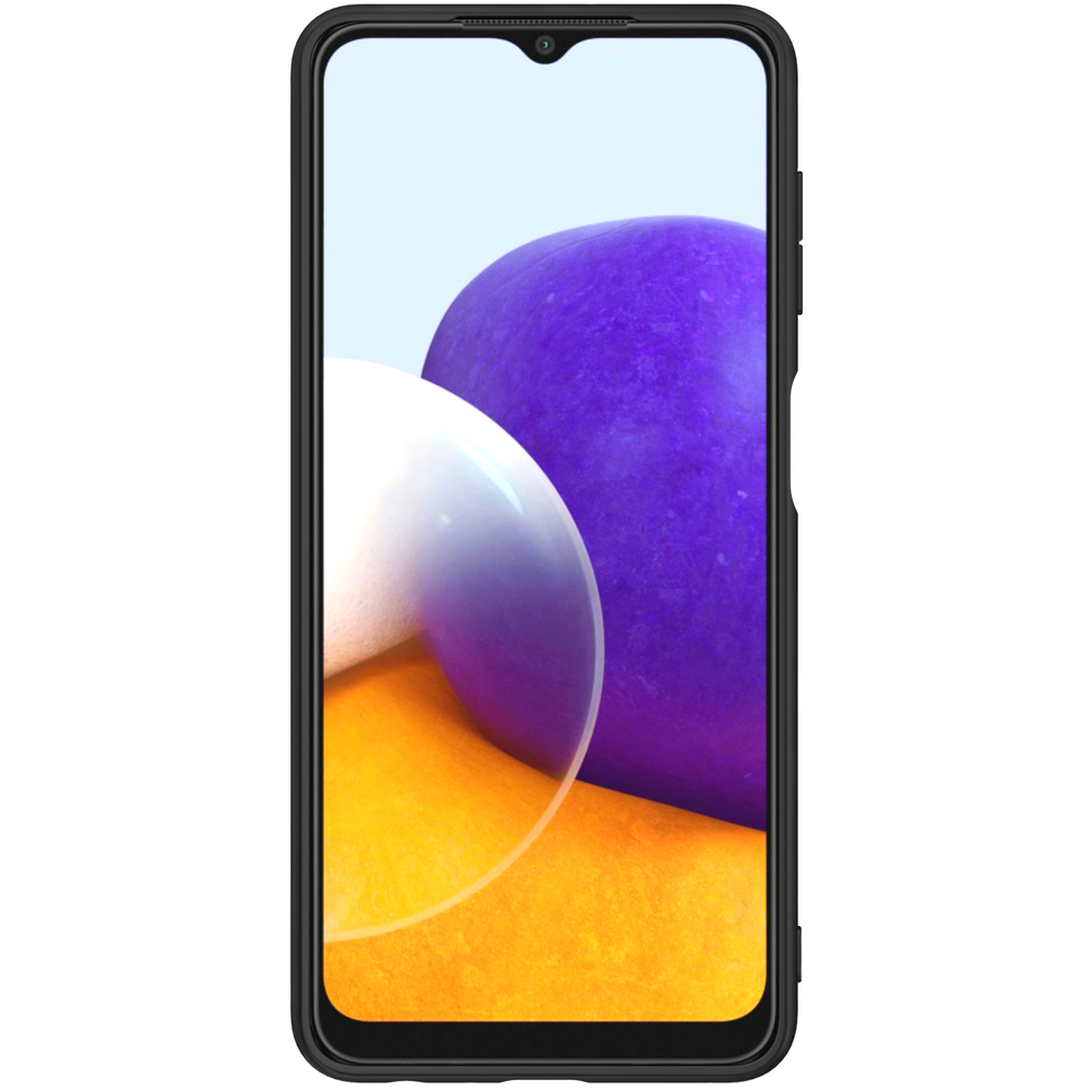 Nillkin Textured dėklas Galaxy A22 4G – juodas