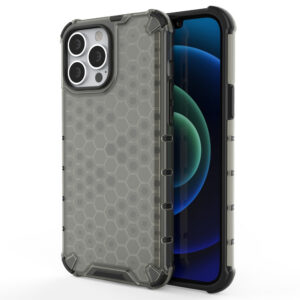 Korio rašto dėklas iPhone 13 Pro Max – juodas