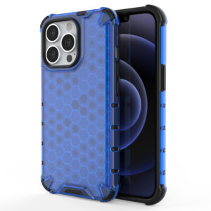 Korio rašto dėklas iPhone 13 Pro – mėlynas