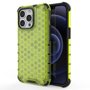 Korio rašto dėklas iPhone 13 Pro – žalias