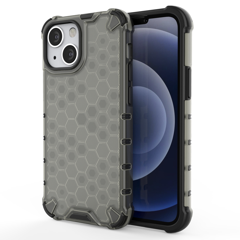 Korio rašto dėklas iPhone 13 mini – juodas