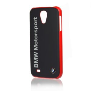 BMW Motorsport dėklas Samsung Galaxy S4 – juodas