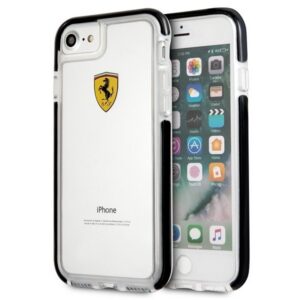 Ferrari Hardcase FEGLHCP7BK iPhone 7/8 SE 2020 / SE 2022 Atsparus smūgiams transpanuoma black
