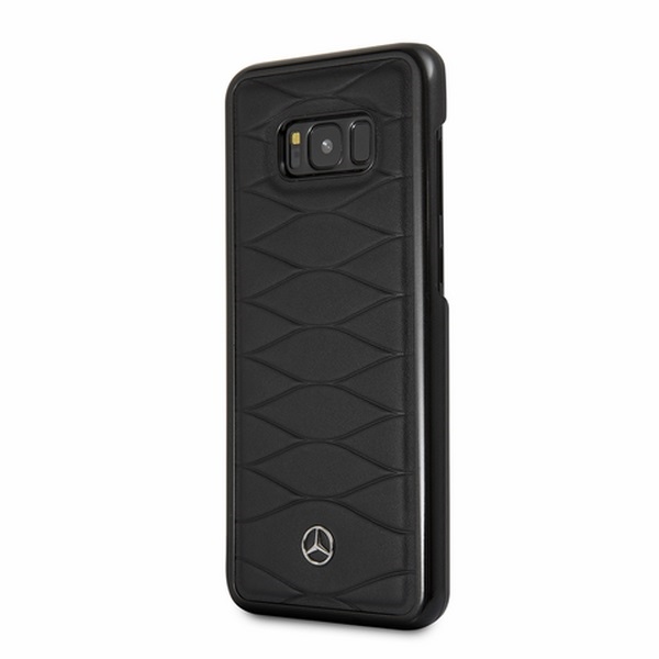 Mercedes-Benz odinis dėklas Samsung Galaxy S8 Plus – juodas