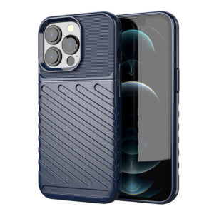 Thunder Case TPU dėklas iPhone 13 Pro – mėlynas