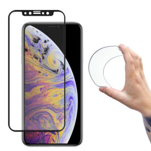 Wozinsky Flexi apsauginis stiklas iPhone 13 mini su rėmeliu