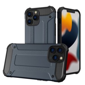 Hybrid Armor apsauginis dėklas iPhone 13 Pro – mėlynas