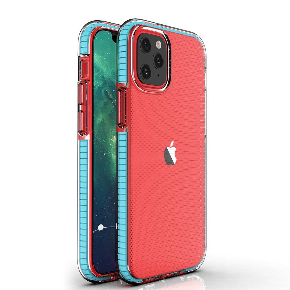 Skaidrus TPU dėklas iPhone 13 mini – šviesiai mėlynas