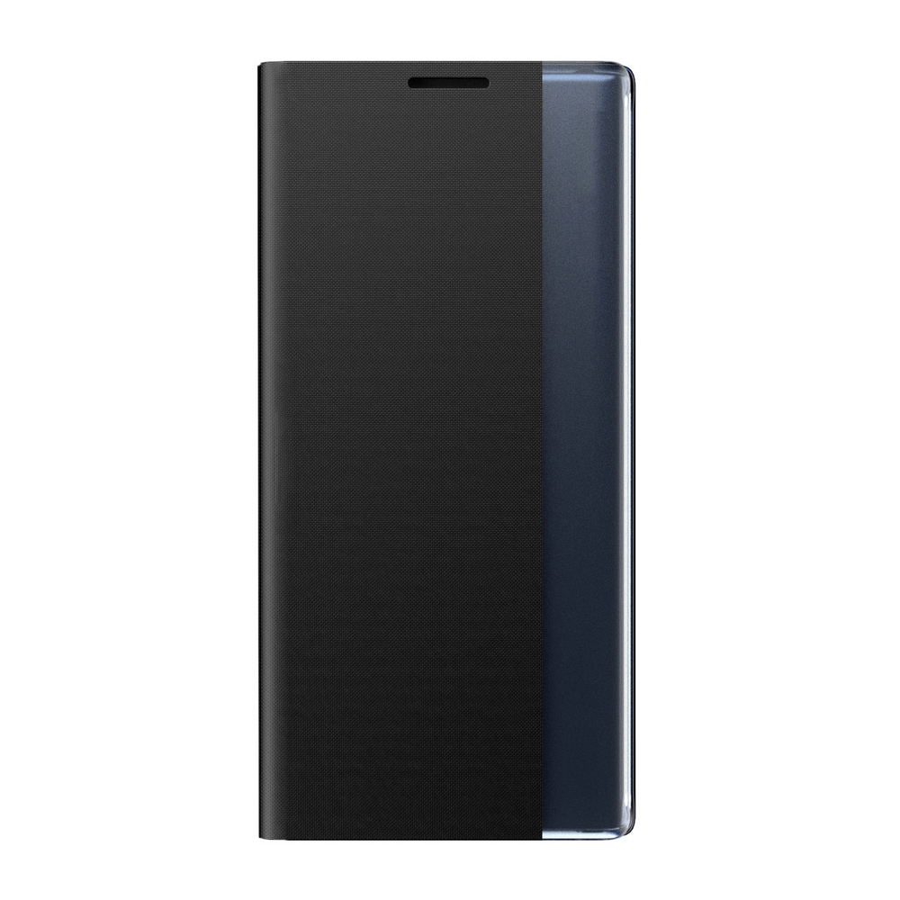 Atverčiamas dėklas su langeliu iPhone 13 mini – juodas