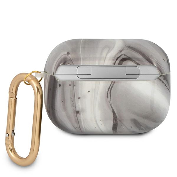 Guess Marble dėklas AirPods Pro – juodas