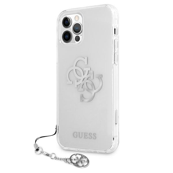 Guess skaidrus dėklas iPhone 12 Pro Max – 4G Charms