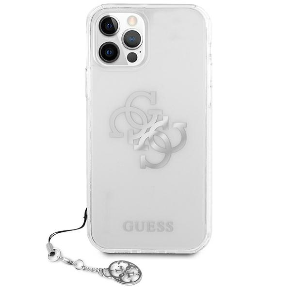 Guess skaidrus dėklas iPhone 12 Pro Max – 4G Charms