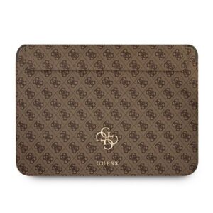 Guess 4G Big Logo dėklas 13" nešiojamajam kompiuteriui - rudas