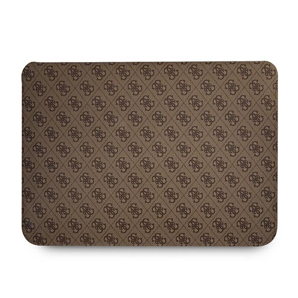 Guess 4G Big Logo dėklas 13" nešiojamajam kompiuteriui - rudas