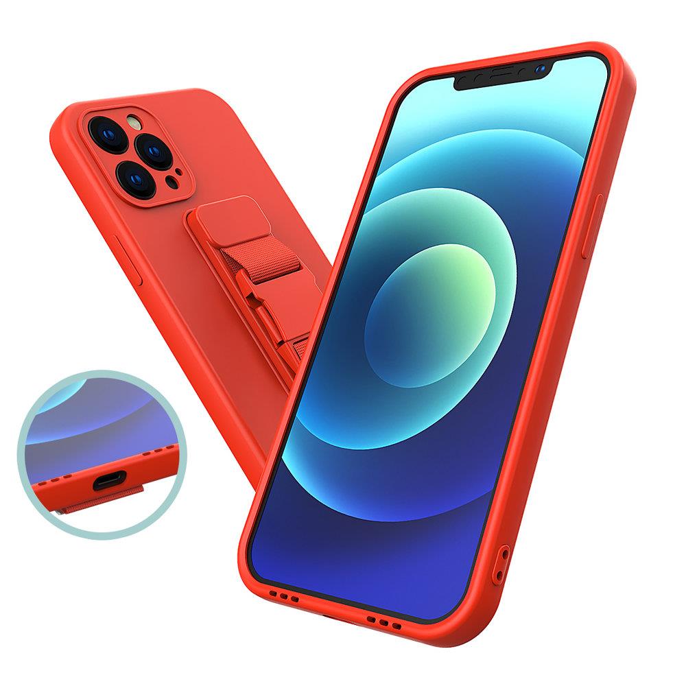 Dėklas su virvele Redmi Note 10 5G / Poco M3 Pro – rožinis