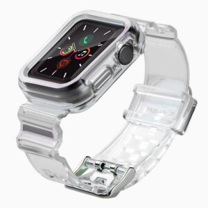 Silikoninis dirželis Strap Light Set, skirtas Apple Watch 42mm - juodas