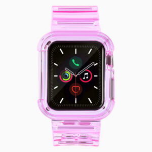 Silikoninis dirželis Strap Light Set, skirtas Apple Watch 40mm - raudonas