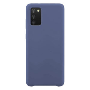 Silikoninis dėklas Samsung Galaxy A03s – mėlynas