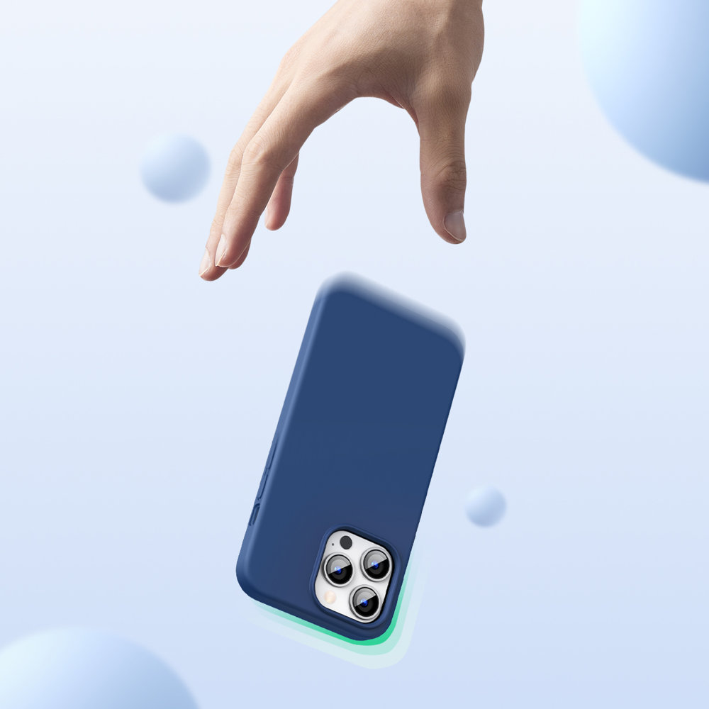 Ugreen silikoninis dėklas iPhone 13 Pro – mėlynas