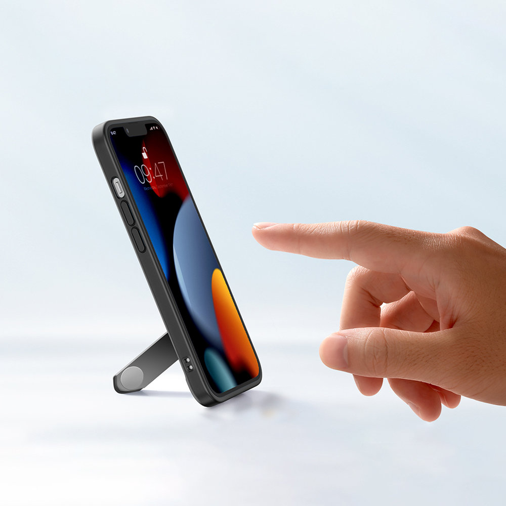 Ugreen Fusion Kickstand dėklas iPhone 13 Pro – juodas